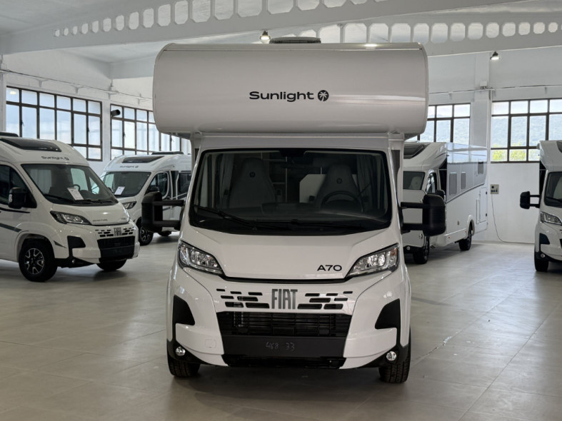 Autocaravana capuchina Sunlight A70