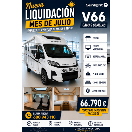 Autocaravana Sunlight V66...