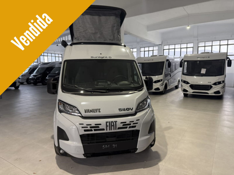 Furgoneta camper Sunlight Cliff 540...