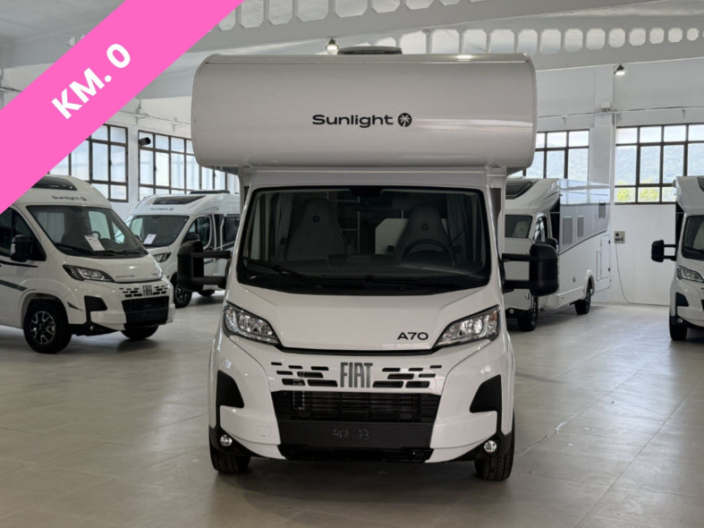 Autocaravana capuchina Sunlight A70...