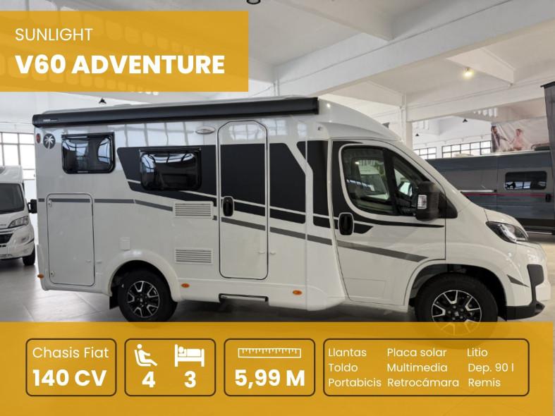 Autocaravana Sunlight V60 Adventure...