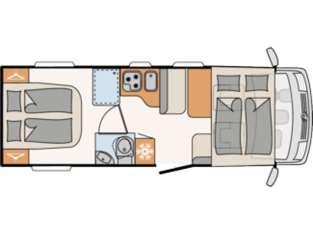 Dethleffs Trend I7057 DBM