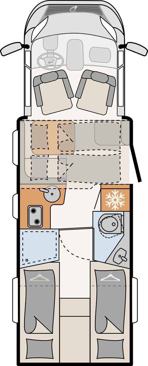 Dethleffs Just Camp T7052 EB Active