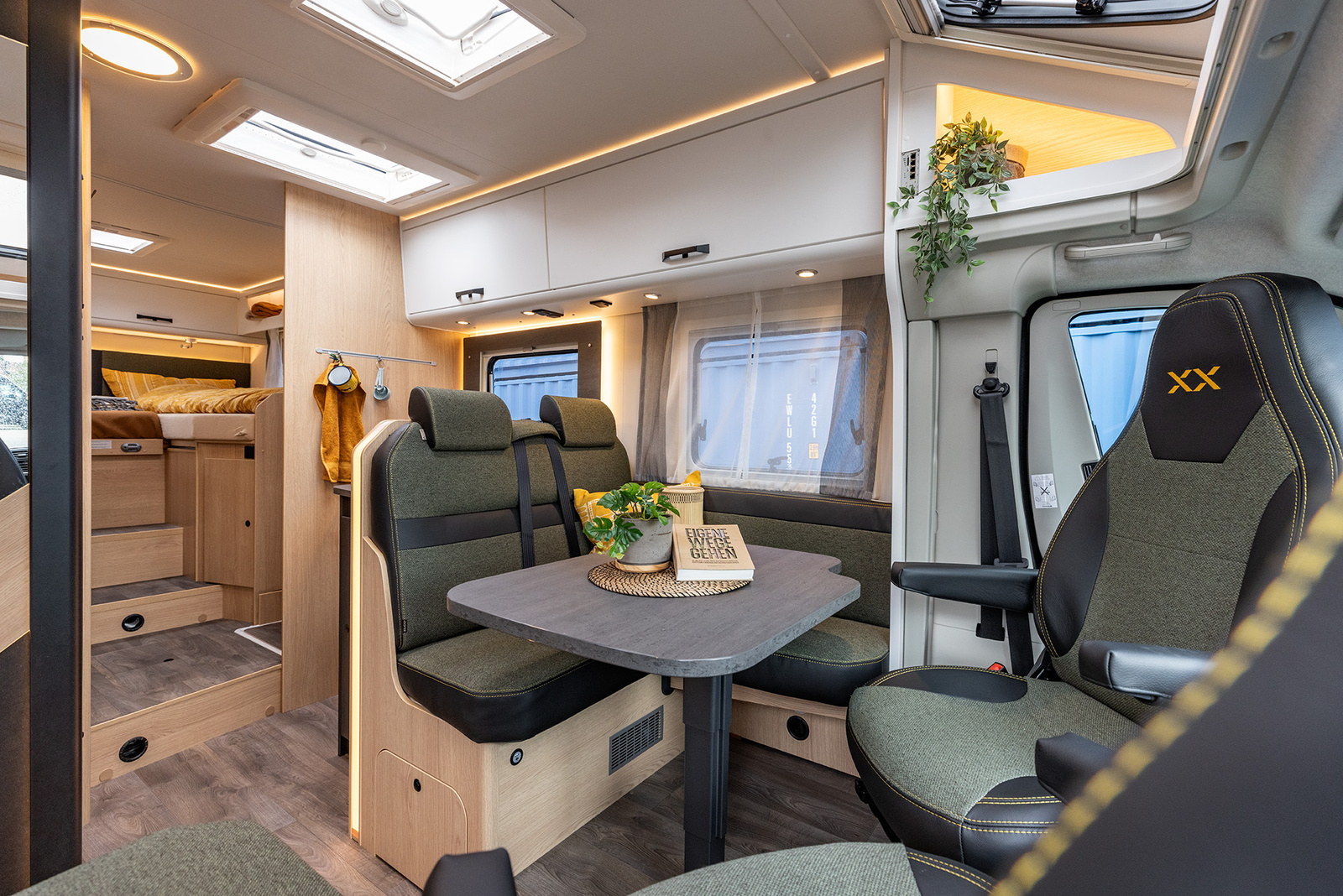 Autocaravana perfilada Sunlight interior