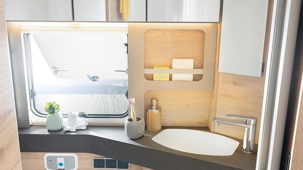 Dethleffs Esprit baño