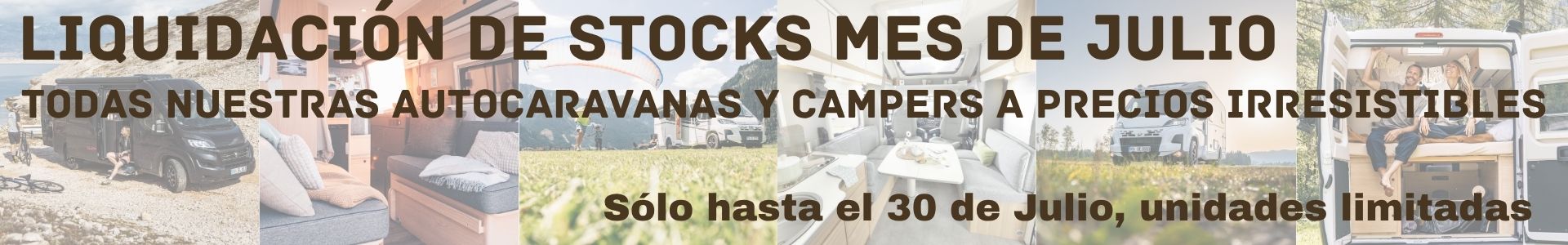 Venta de autocaravanas, Alquiler de autocaravanas y campers